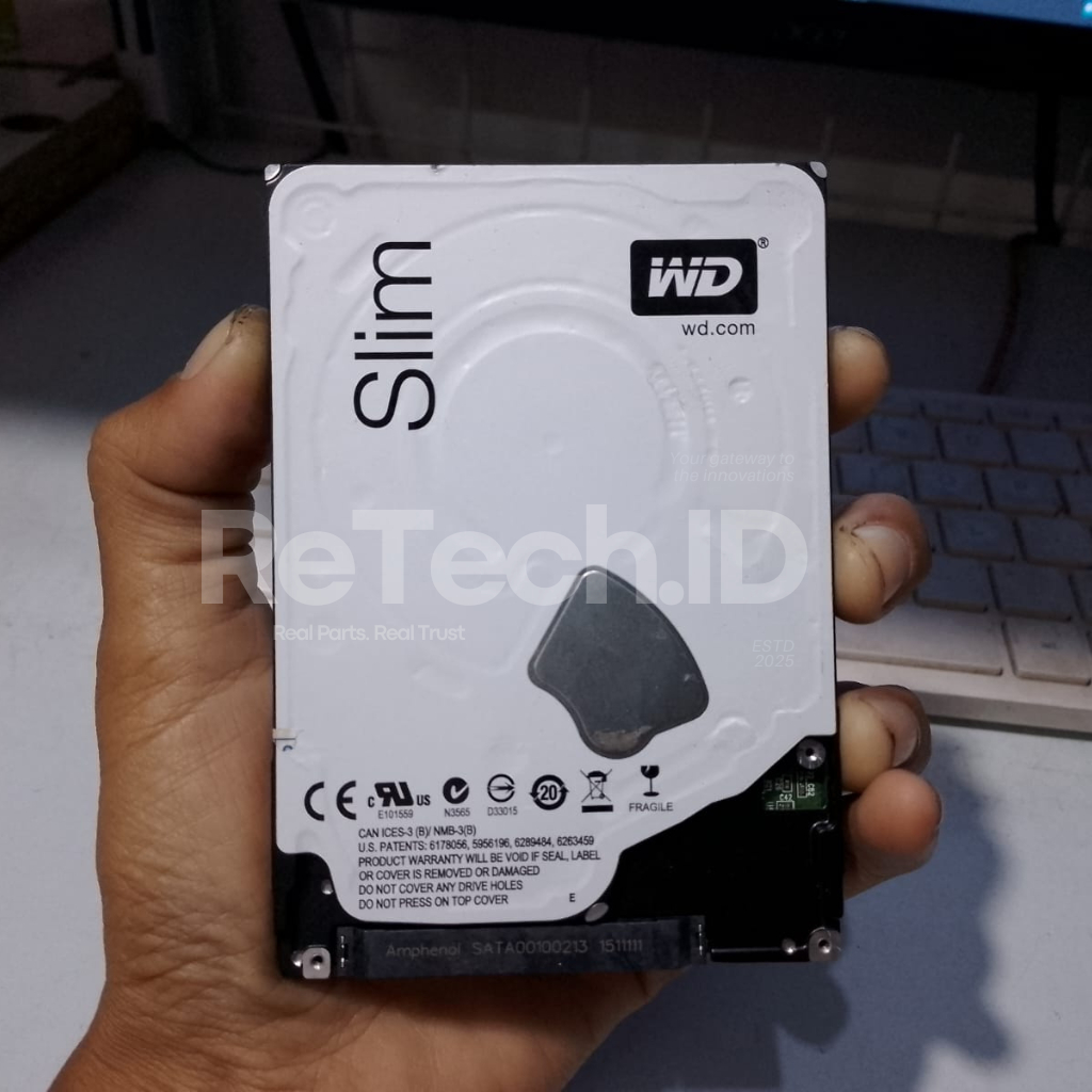 Hardisk Laptop 500Gb - 1TB Sata 2.5 HDD For Laptop NB Ps Sentinel 100%