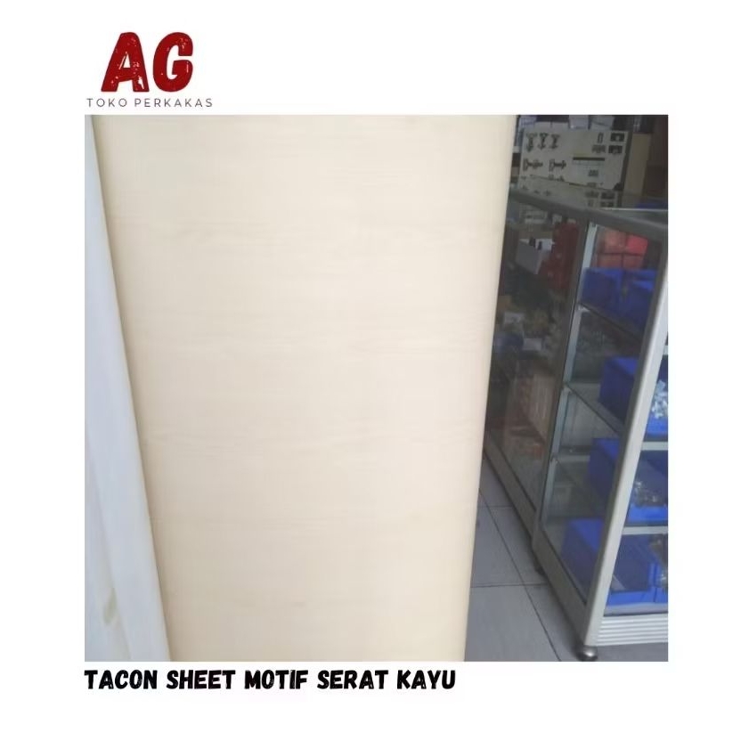 Tacon Sheet Lapisan Meja / Lemari Furniture Motif Serat Kayu 188-73