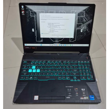 LAPTOP ASUS TUF GAMING F15 i5 gen 11 RTX 3050