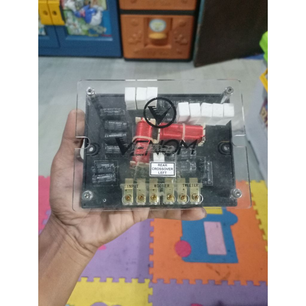 crossover pasif audio mobil venom