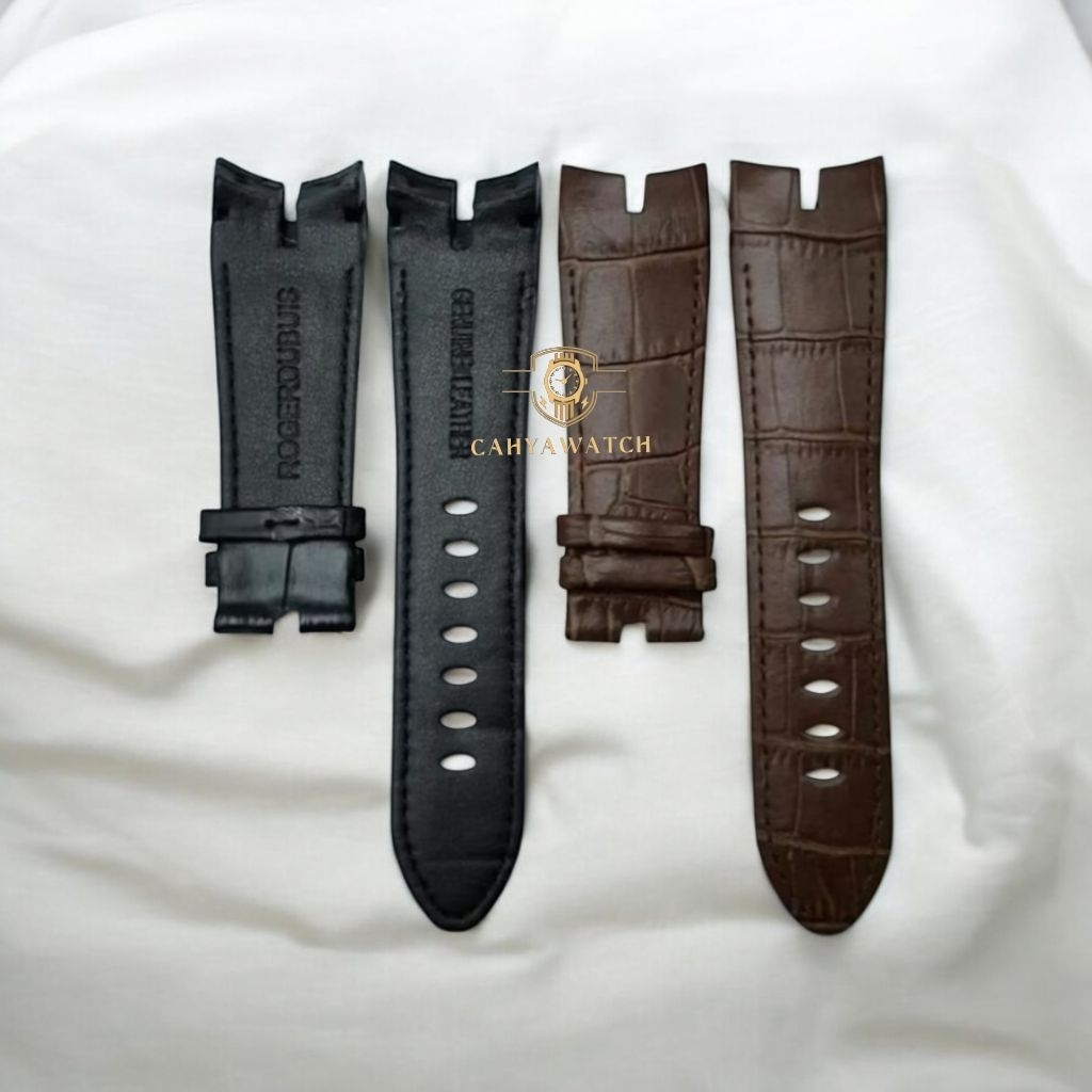 Tali Kulit Jam Tangan Roger Dubuis Strap Jam Roger Dubuis Leather Berkualitas