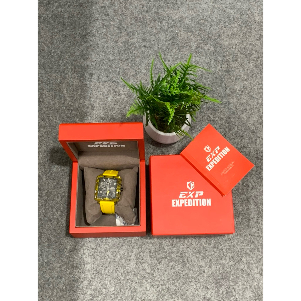 JAM EXPEDITION  E6808M KUNING ORIGINAL