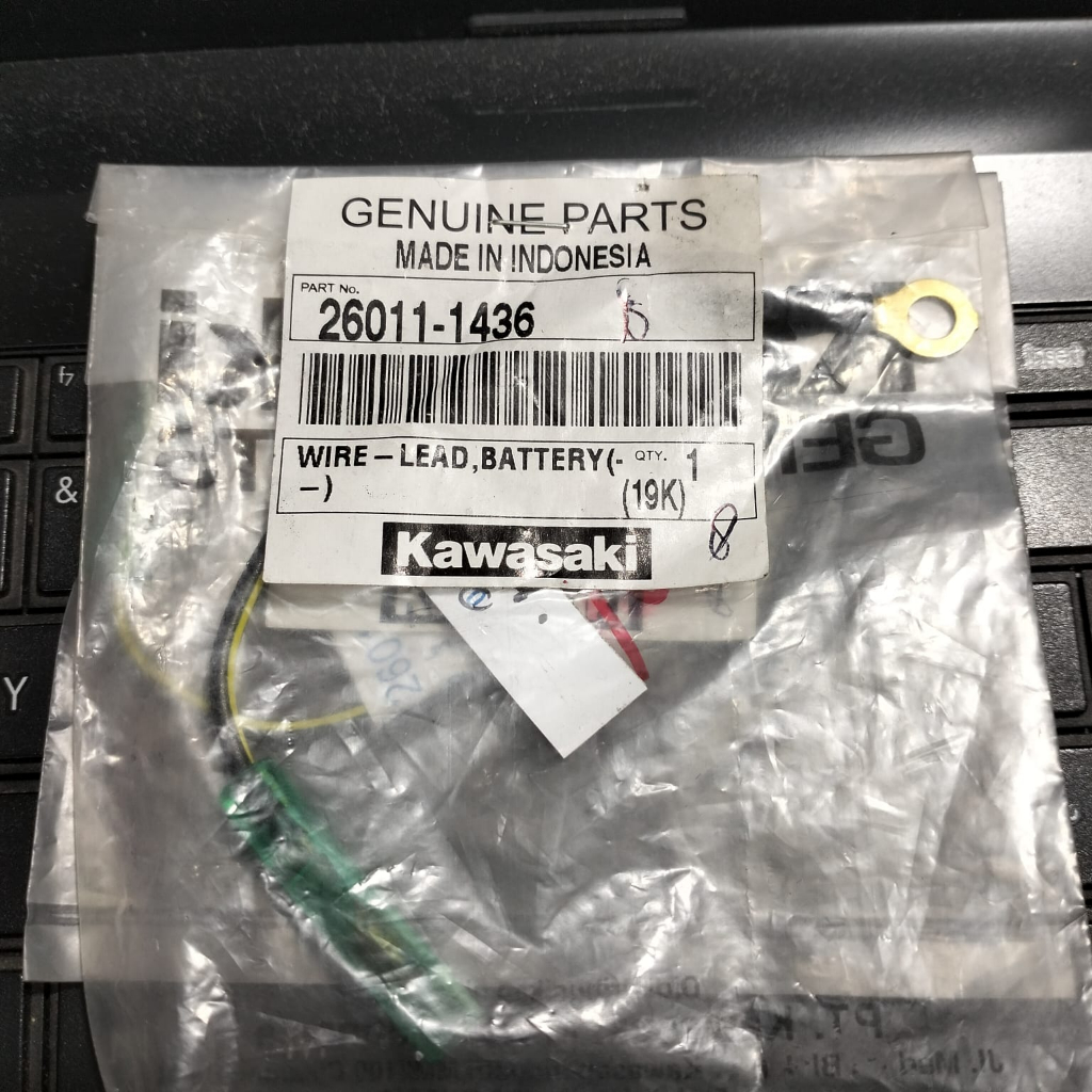 kabel aki ninja r positif dan negatif