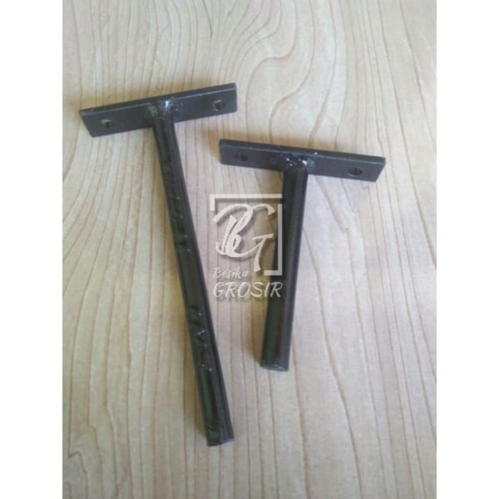 BESIKU Bracket Ambalan Bracket Rak Melayang Besi Penyangga Ambalan