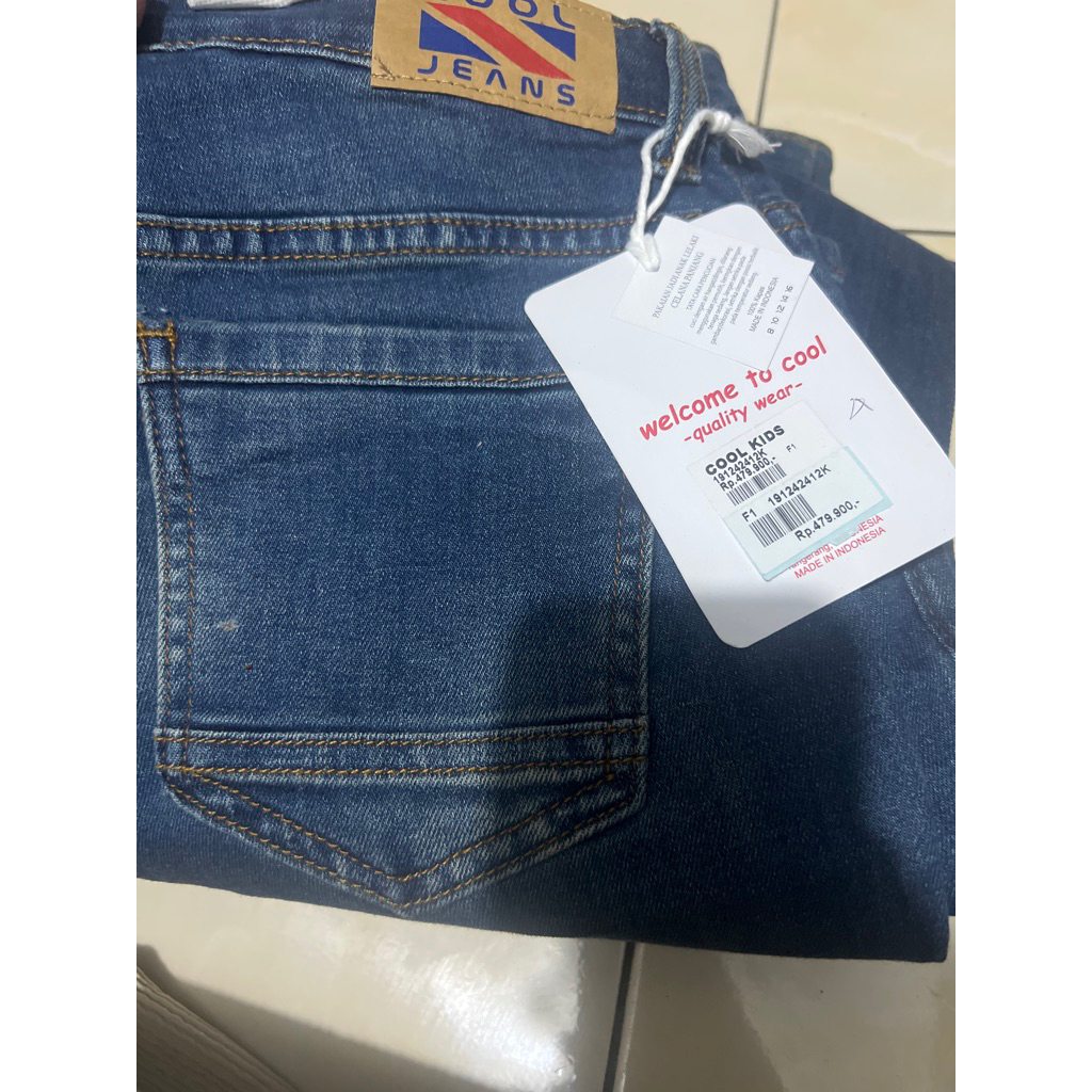CELANA JEANS 2412K ANAK LAKI LAKI COOLKIDS 2412K/KA