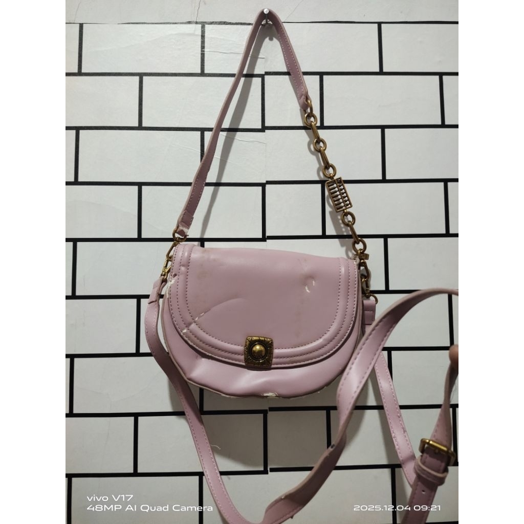 TAS PRELOVED WARNA PINK minus nglopek