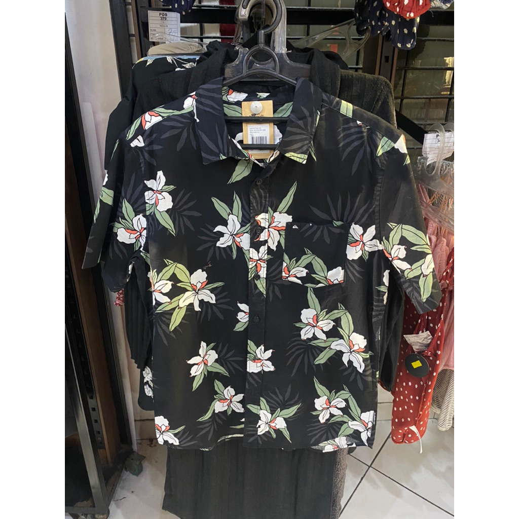 KEMEJA QUIKSILVER ORIGINAL 100%