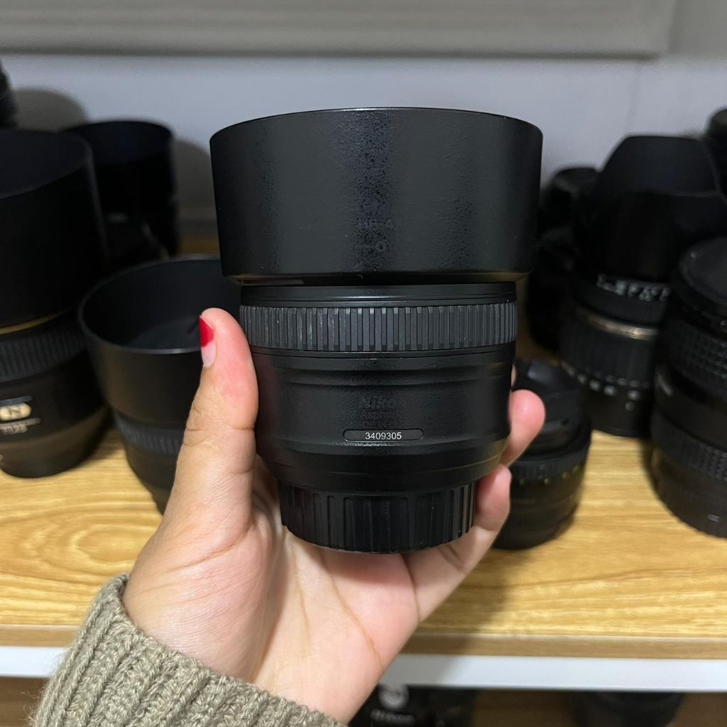 Lensa 50mm f1.8 afs nikon
