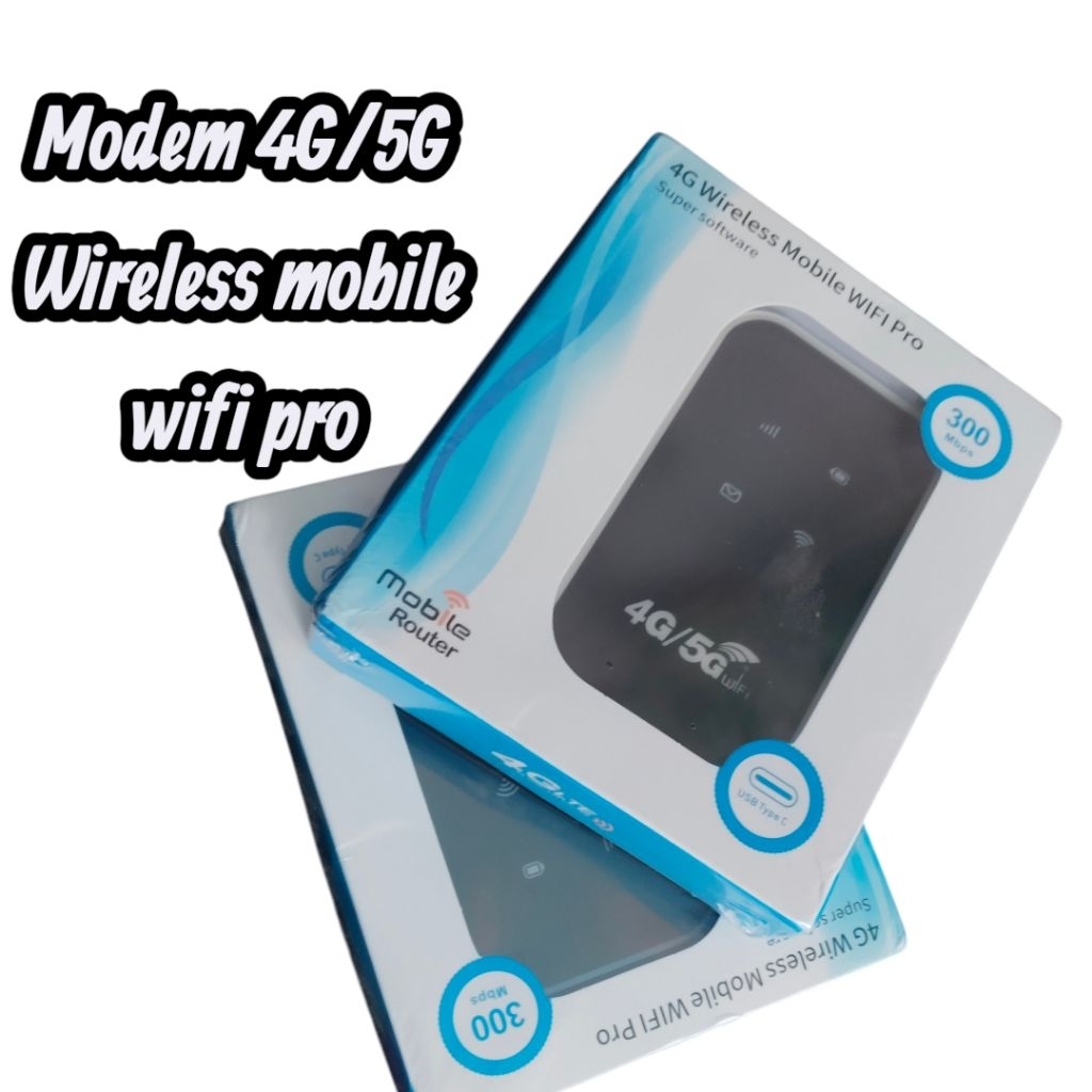 MODEM 4G/5G wireless mobil pro unlock all operator