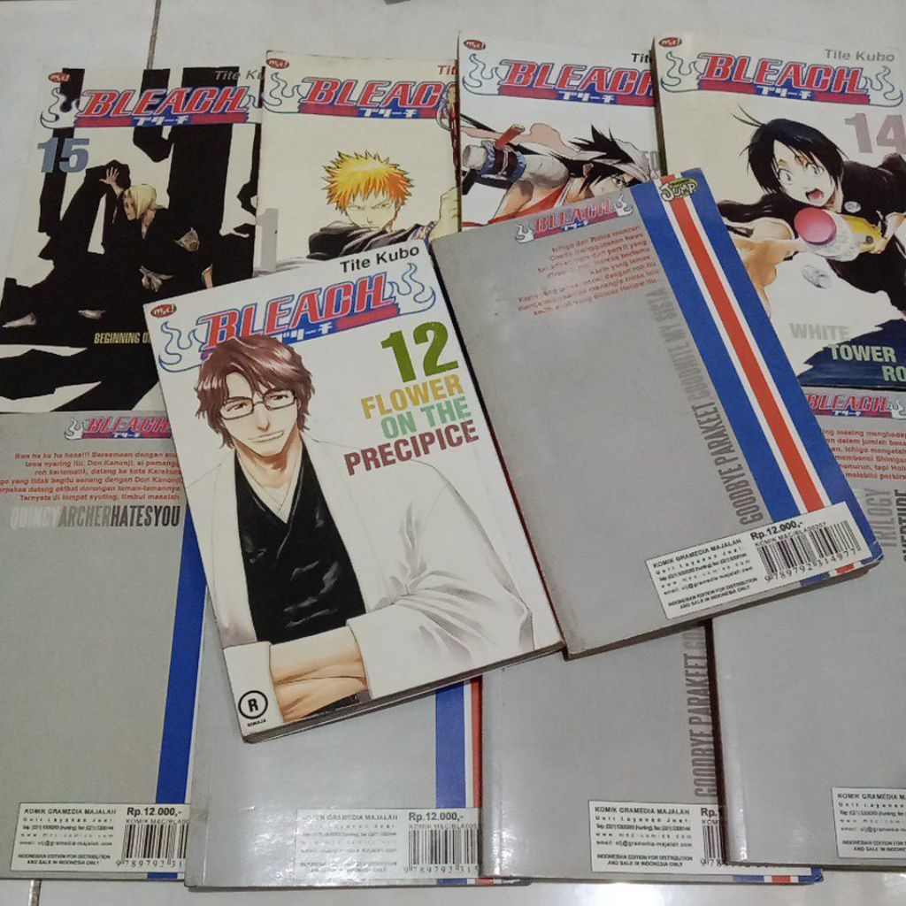 (PRELOVED) KOMIK BLEACH