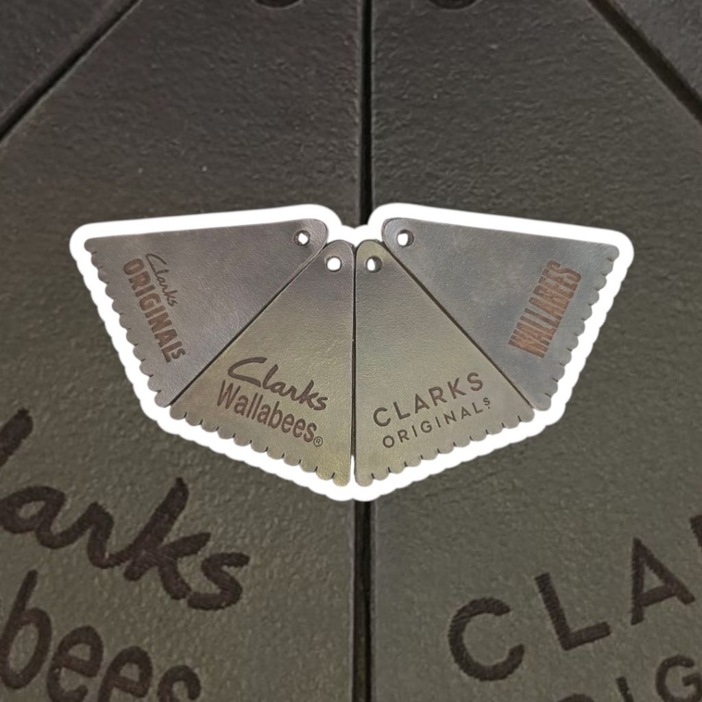 Gantungan Clarks Black Leather/Gantungan Clarks / Anting Clarks / Aksesoris Clarks / Aksesoris Clark