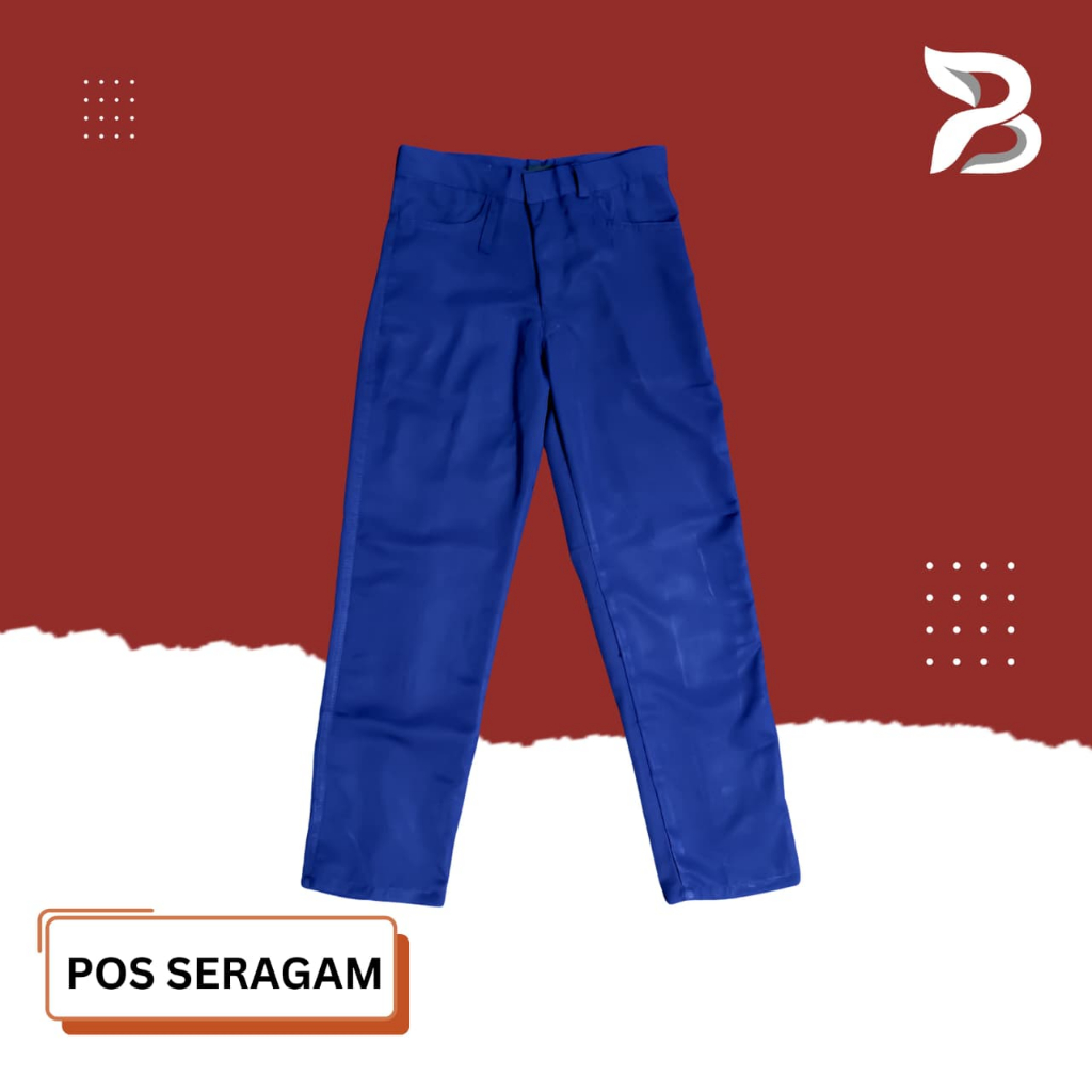 Celana Osis SMP Panjang Premium