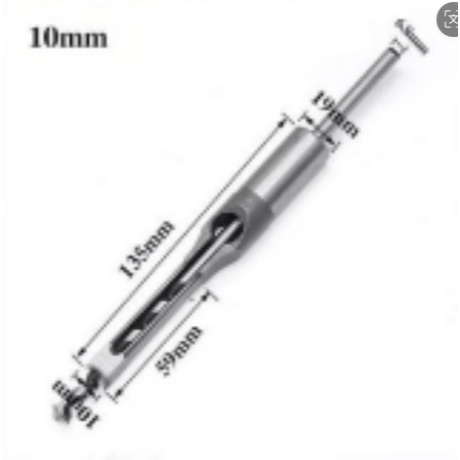 Bor lubang persegi, mata bor lubang persegi untuk pertukangan kayu