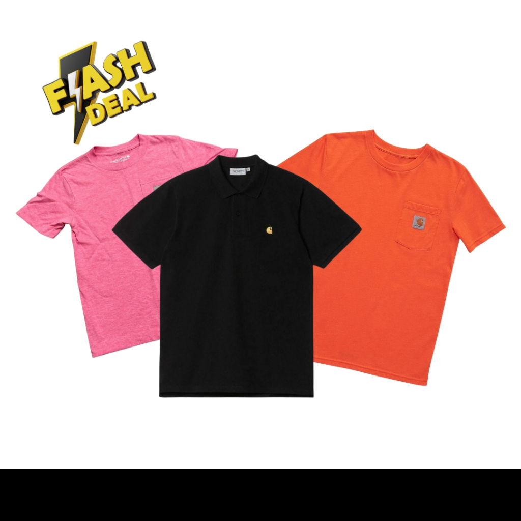 [ORIGINAL] Kaos Pocket Carhartt Unisex Cotton Combad 24'S