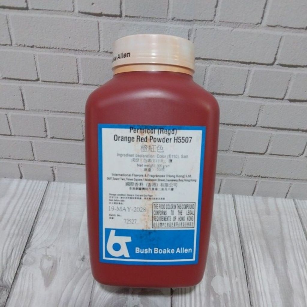 PERMICOL ( Regd ) Orange Red Powder H5507