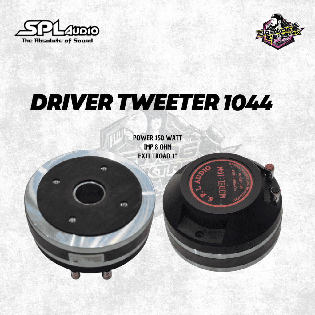 BREWOG SPL Audio Driver Tweeter 1044