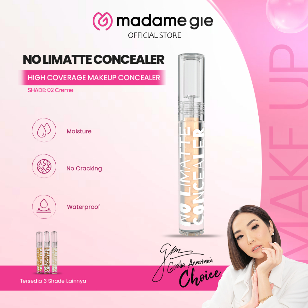 MADAME GIE No Limatte Concealer - High Coverage MakeUp Concealer | GLAM GIRL OFFICIAL