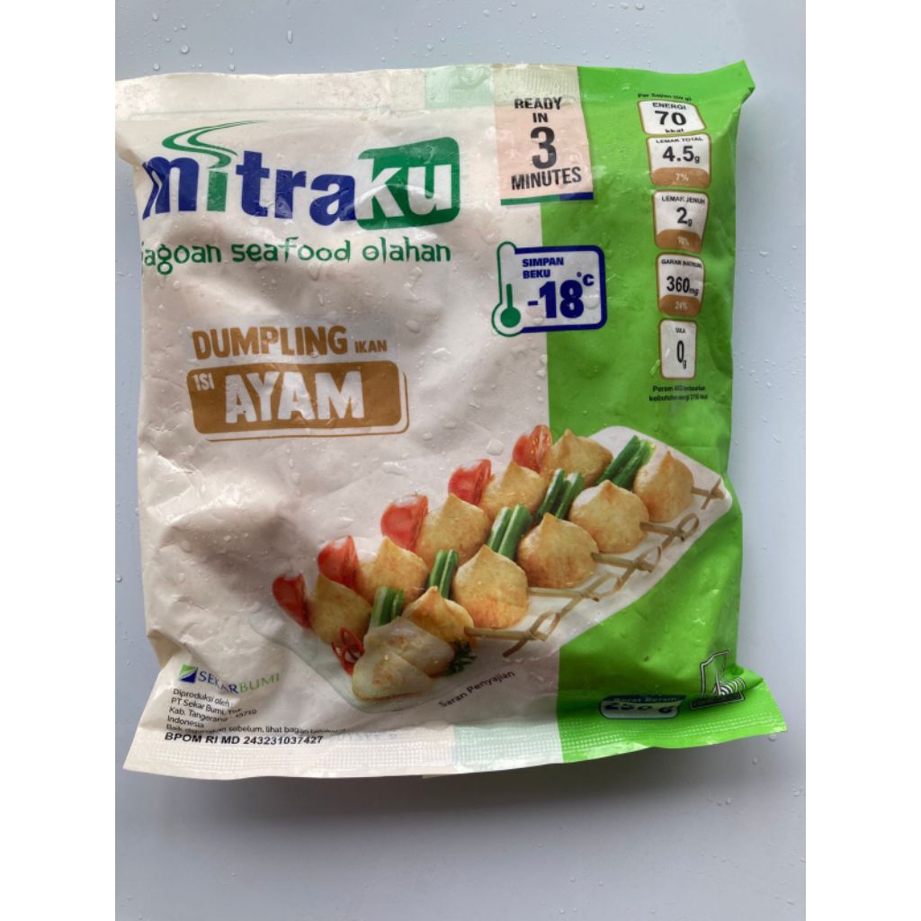Mitraku Dumpling Ayam 250gr