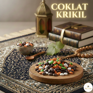 Coklat Kerikil Arab | Permen Coklat Arab Batu Krikil Original 5KG