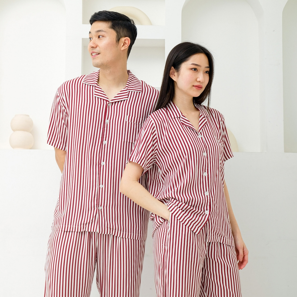 Cielyn | Rayon Premium | Raven Collection | Setelan Piyama Couple