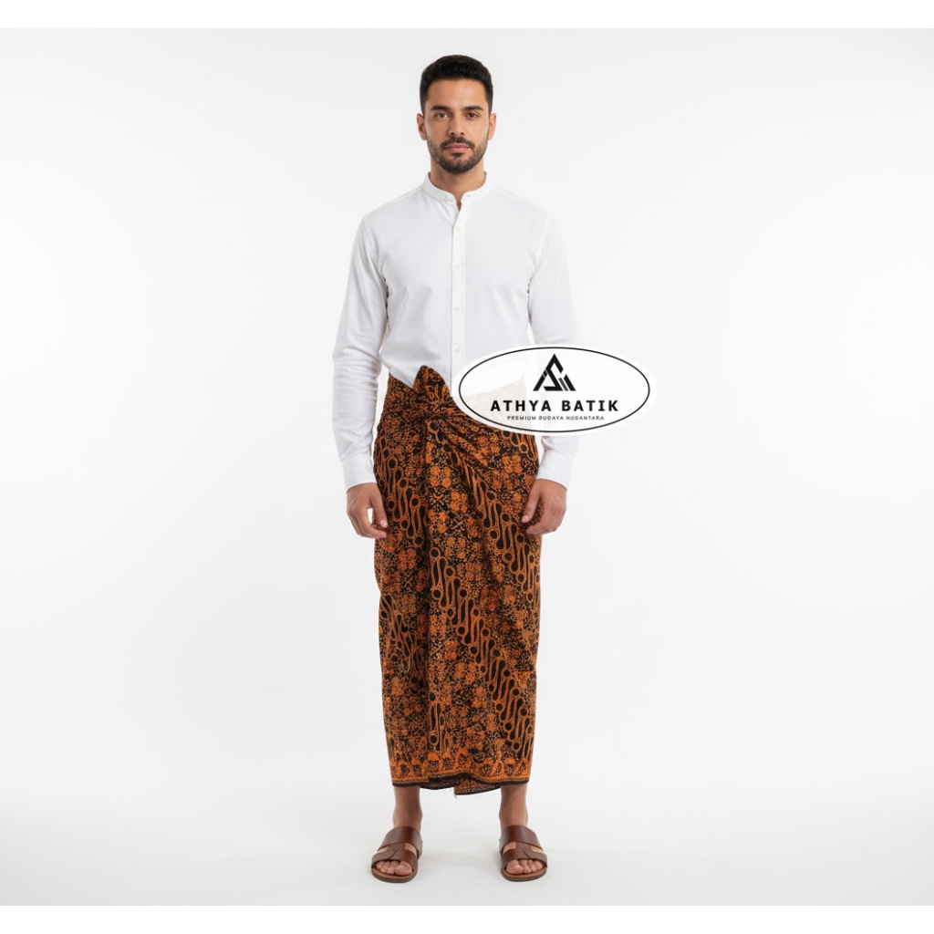SARUNG BATIK CAP PEKALONGAN PREMIUM Motif JLAMPRANG SAROENG BATIK DJAWA TJAP ATHYA BATIK