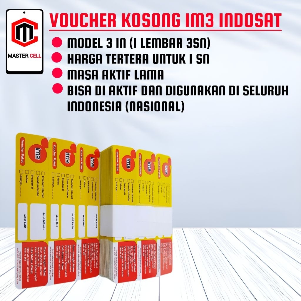 Voucher Kosong Im3 Voucher Kosong Indosat
