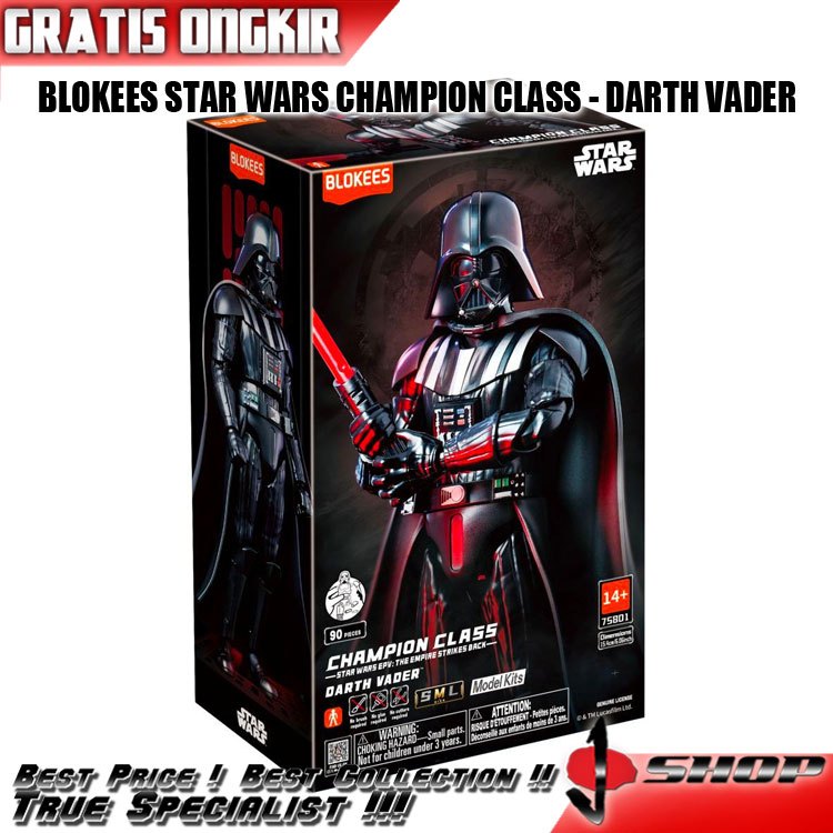 BLOKEES STAR WARS CHAMPION CLASS - DARTH VADER