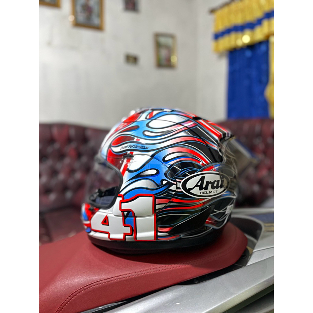 arai fullface haga rainbow