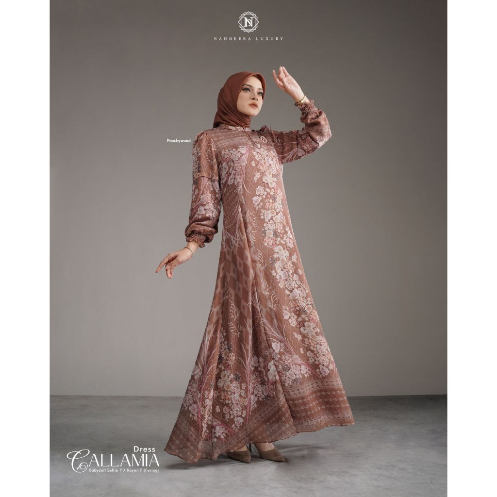 COD BUSANA MUSLIM DRESS & MIDI CALLAMIA SERIES by NADHEERA LUXURY