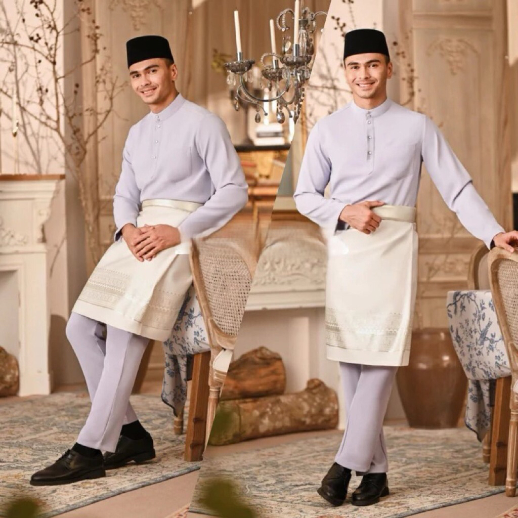 BAJU+SONGKET STELAN BUAT KONDANGAN BAHAN BALOTELI ADEM KANCING BISA BONGKAR PASANG