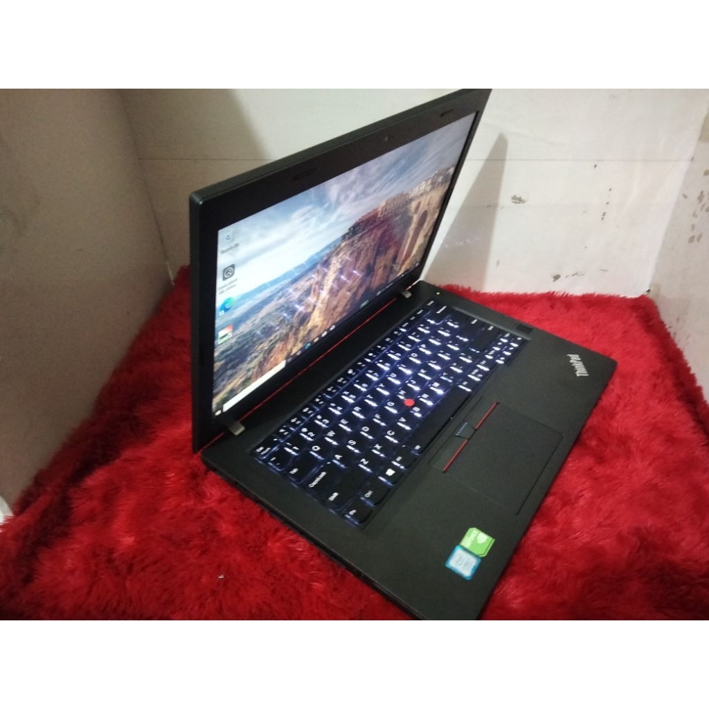 Laptop Murmer Thinkpad T470p/core i7 gen7/RAM 16gb/SSD512gb/VGA Nvidia 940mx siap pakai
