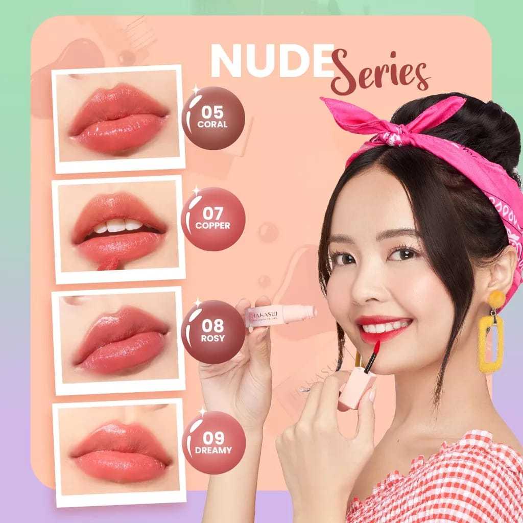 Hanasui Lip Tint / Hanasui Tintdorable Lip Stain - Lip Tint Hanasui Melembapkan