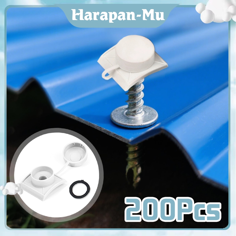 200Pcs Roof Seal Atap Upvc Doubel Layer Per / Baut Genteng Upvc Alderon