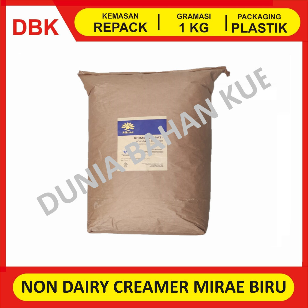 NON DAIRY CREAMER MIRAE / NDC KRIMER / SUSU BUBUK - KEMASAN REPACK 1 KG