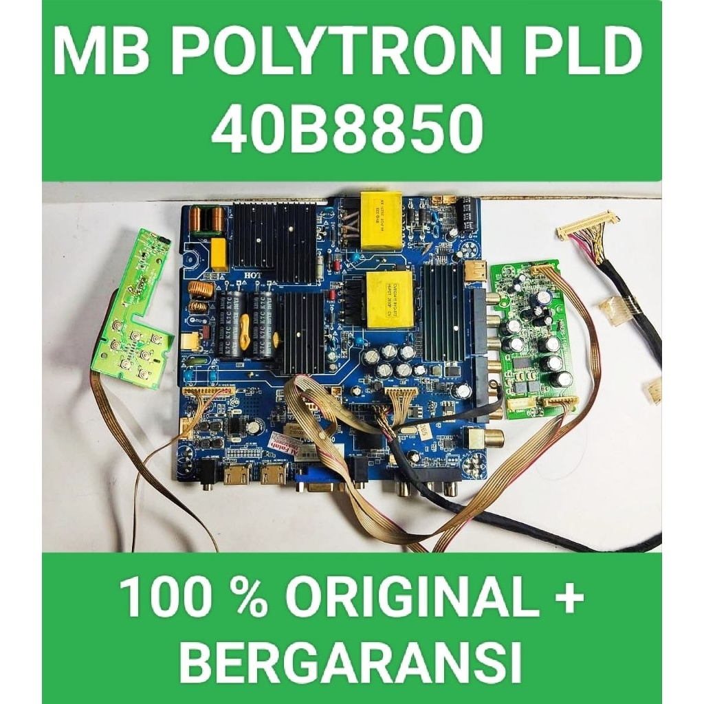 Mb Polytron PLD 40B8850 Mainboard Polytron Pld 40B8850 Mesin Polytron PLD 40B8850 Module Polytron Pl