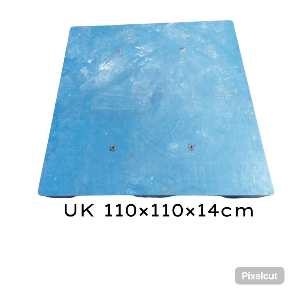 palet plastik model flat UK 110×110×14cm
