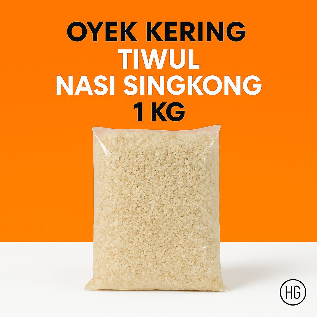 OYEK TIWUL KERING - NASI SINGKONG 1 KG BEBAS GULA