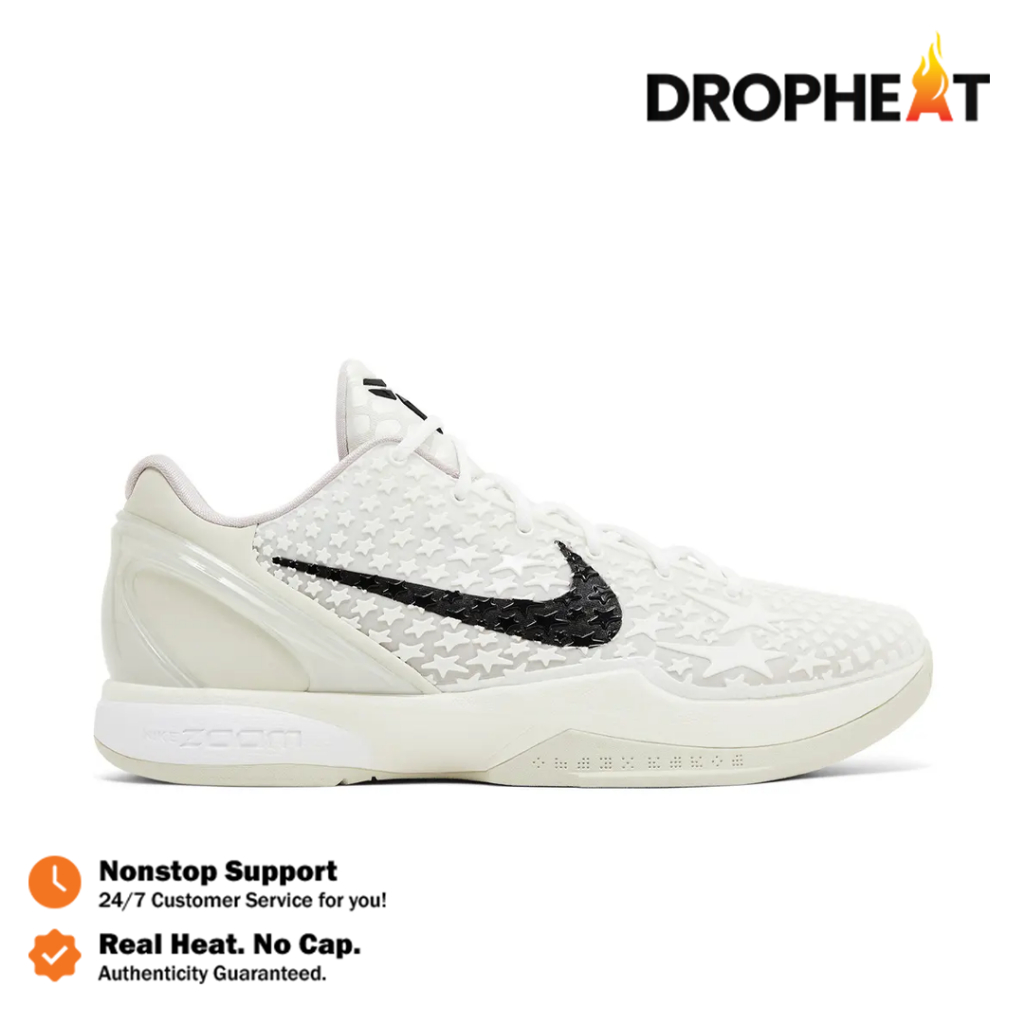 Sepatu Nike Kobe 6 Protro Sail All Star 2.0 White Sneakers Authentic