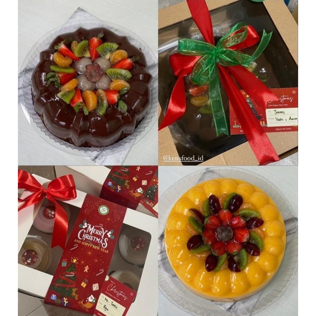 Hampers Pudding Buah Kensfood Natal Birthday