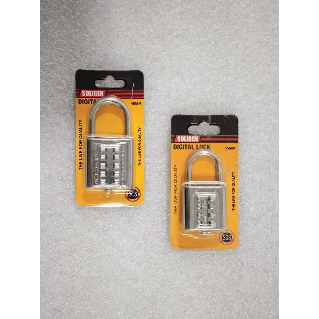 GEMBOK DIGITAL NOMOR SOLIGEN / GEMBOK PASSWORD / GEMBOK ANGKA DIGITAL / GEMBOK RUMAH NOMOR / GEMBOK 