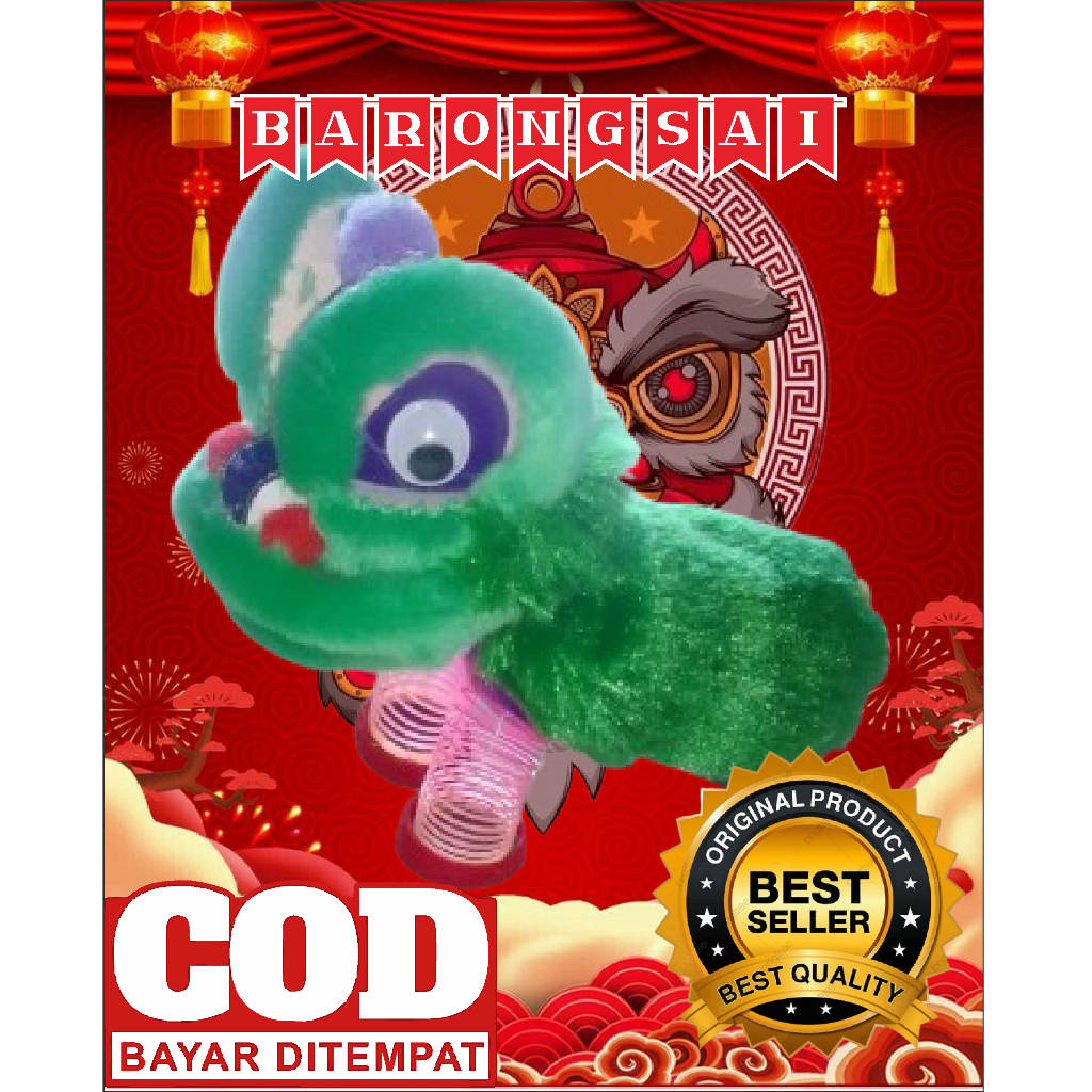 Barongsai mini mainan tangan