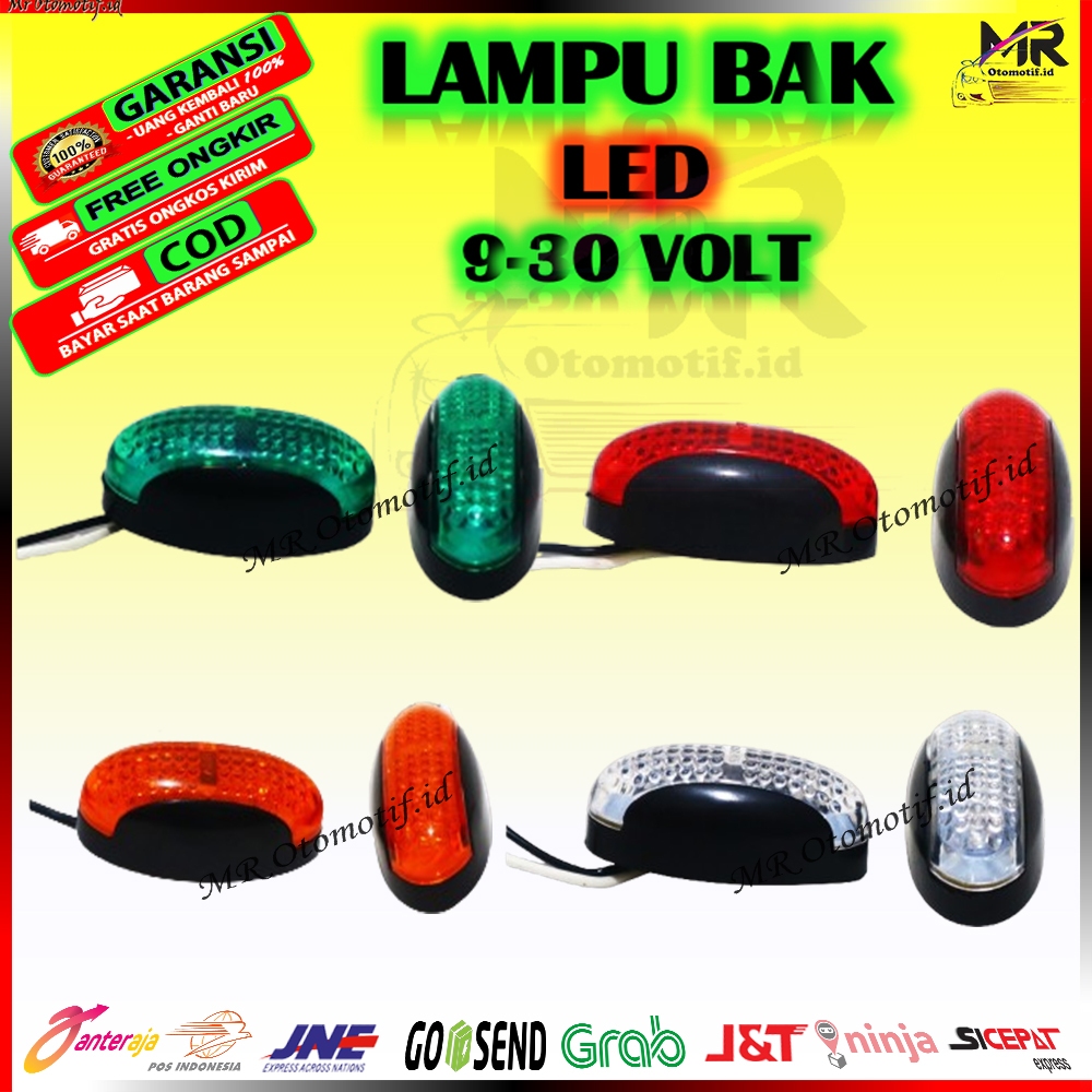 LAMPU VARIASI BAK TRUCK LED TRUK ULAT BULU 9-30 VOLT