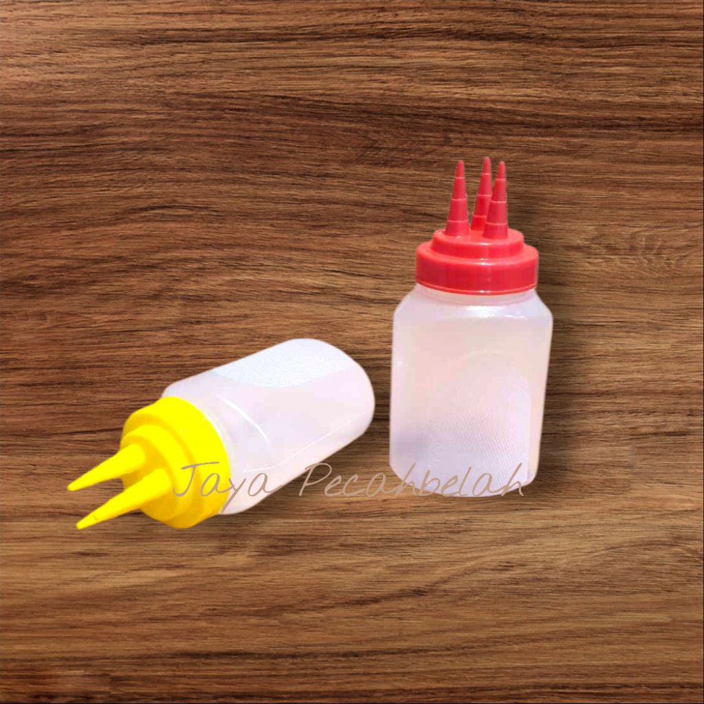 Botol Mayonaise Kecap Saos Lubang 3