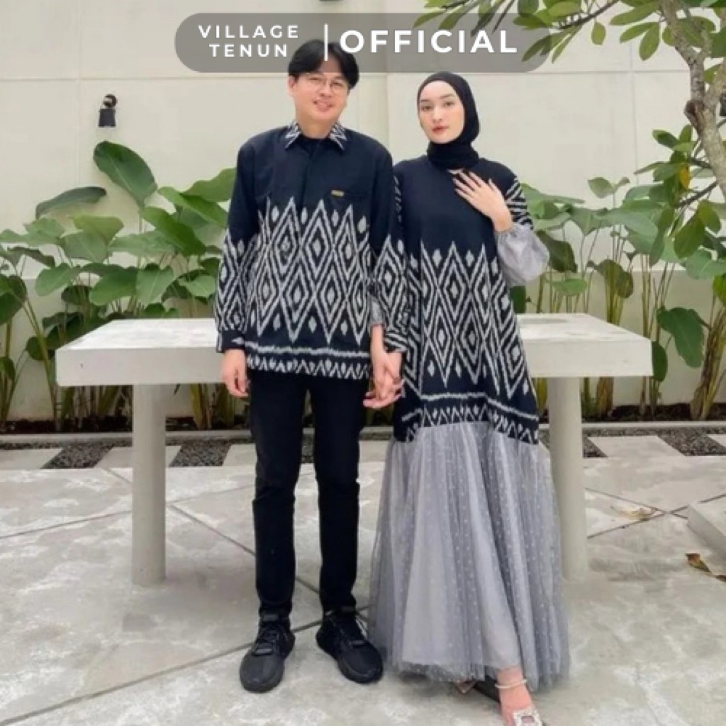 COUPLE TENUN PASANGAN BAJU PREWEDDING KONDANGAN KEKINIAN