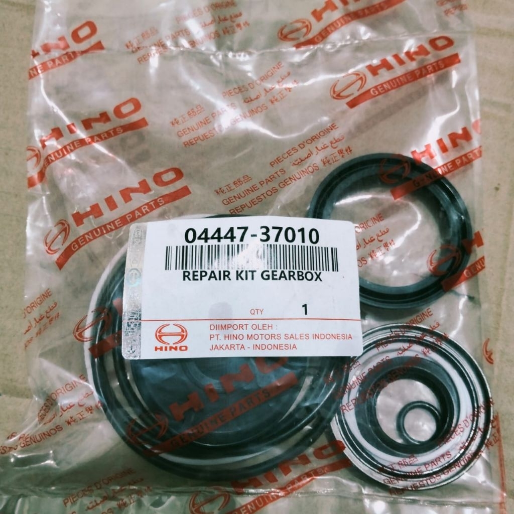 REPAIR KIT GEAR BOX STERING STIR POWER STERING HINO DUTRO 130HT 04447-37010