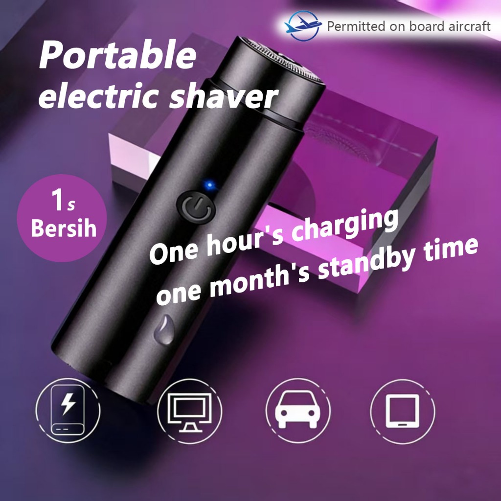 Alat cukur elektrik portable shaver alat pencukur bulu ketiak  alat cukur bulu kemaluan , untuk pria