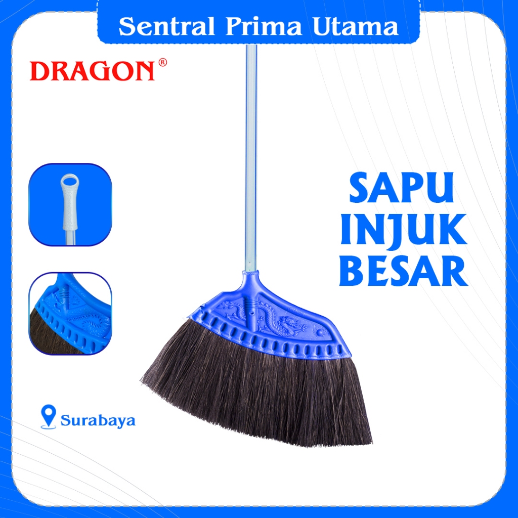 DRAGON Sapu Injuk Besar 90 Cm Pembersih Lantai Dust Remover Serbaguna SP120