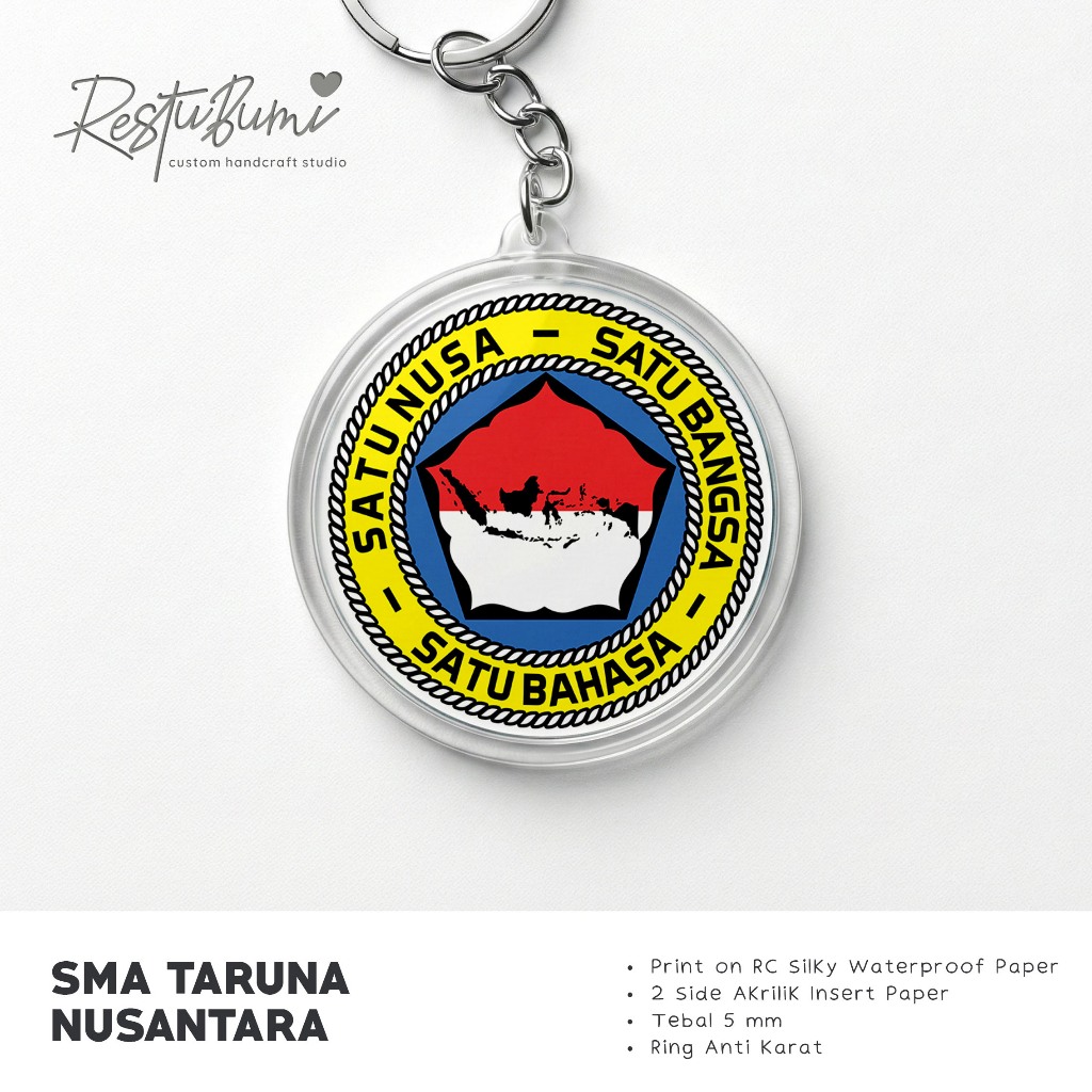 GANTUNGAN KUNCI SMA TARUNA NUSANTARA