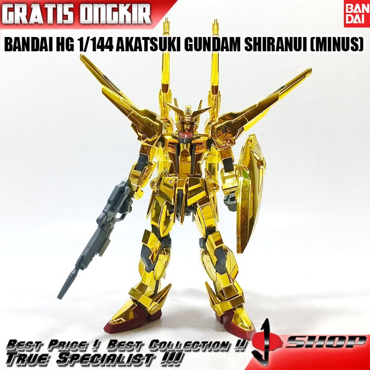 BANDAI HG 1/144 AKATSUKI GUNDAM SHIRANUI (MINUS) (3) HG3543