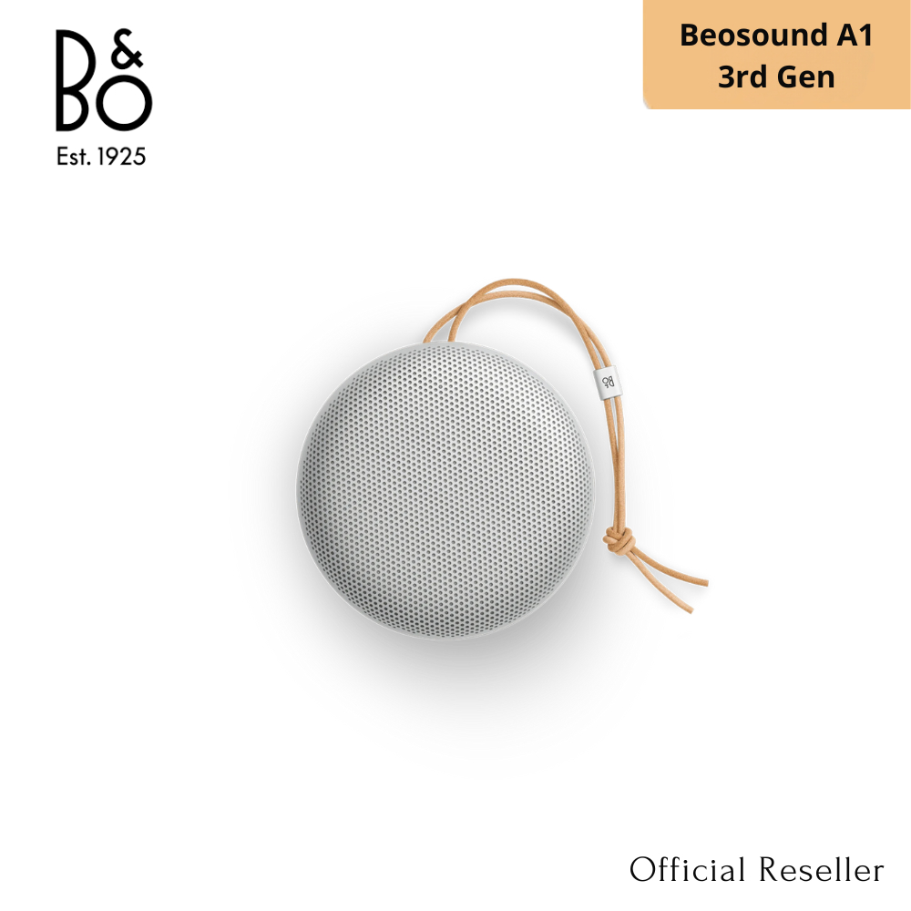 Bang & Olufsen Beosound A1 3rd Gen - Waterproof Bluetooth Portable speaker - Natural Aluminium